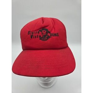 Vintage Sierra Vista Dons Trucker Hat Red Mesh Snapback Mesh Back Cap